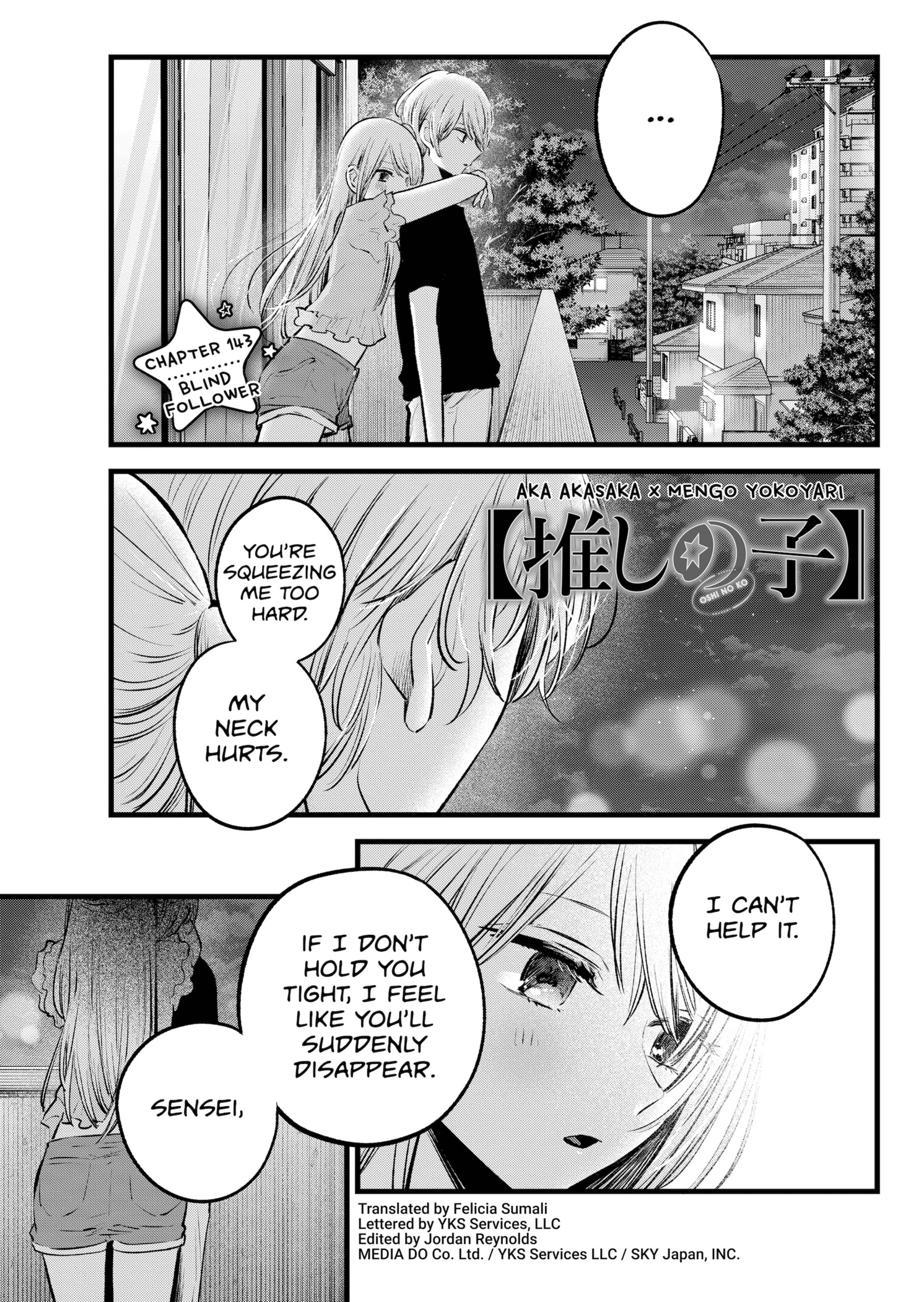 OSHI NO KO】 〖Manga Plus〗 - Chapter 143